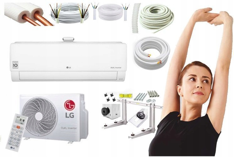 Klimatizácia LG Dual Cool. Čistička 2,5 kW 25m2