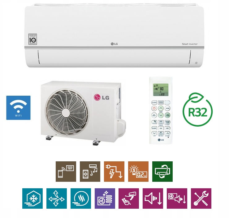 Klimatizácia LG Stanard Plus 5,0kW WiFi Kielce