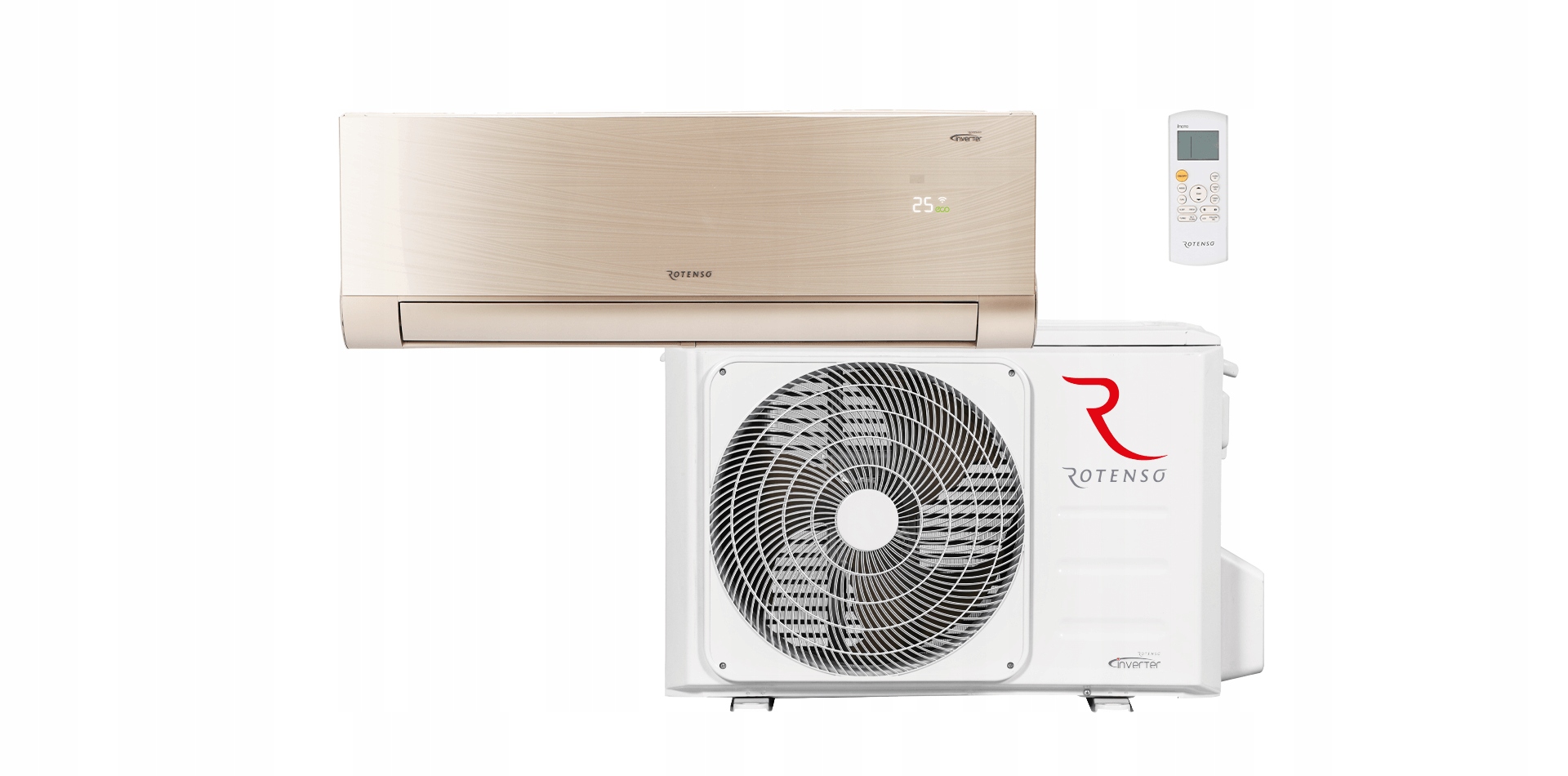Klimatizácia ROTENSO Versu Gold 3,5 kW s montážou