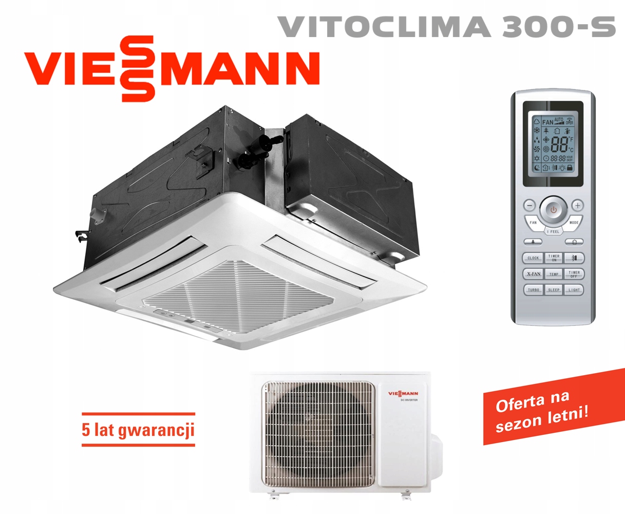 Klimatizácia Viessmann Vitoclima 300-S 5kw inštalácia