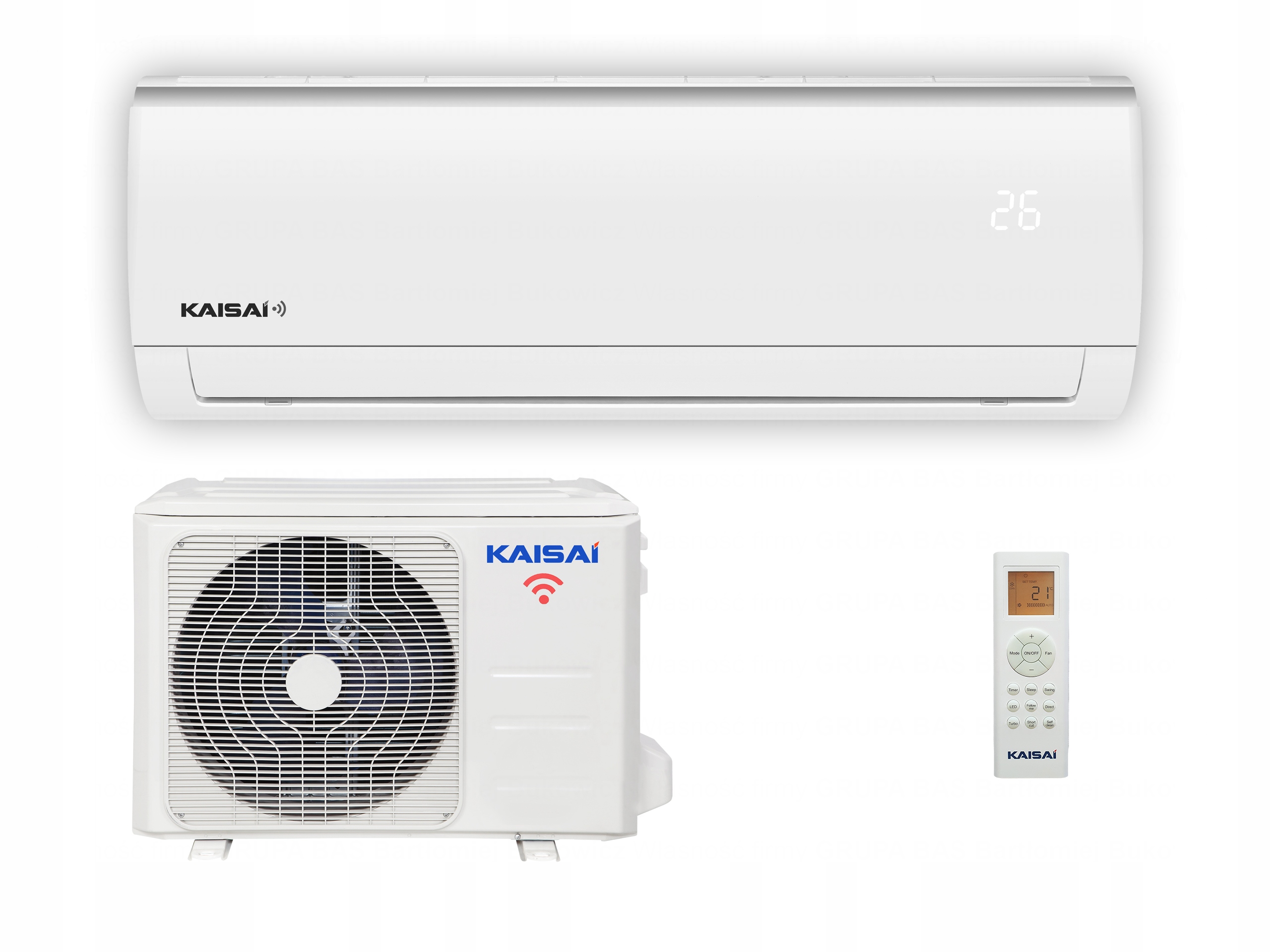 Klimatizácia, Wi-Fi 2,6 / 2,9kW nástenná klimatizácia