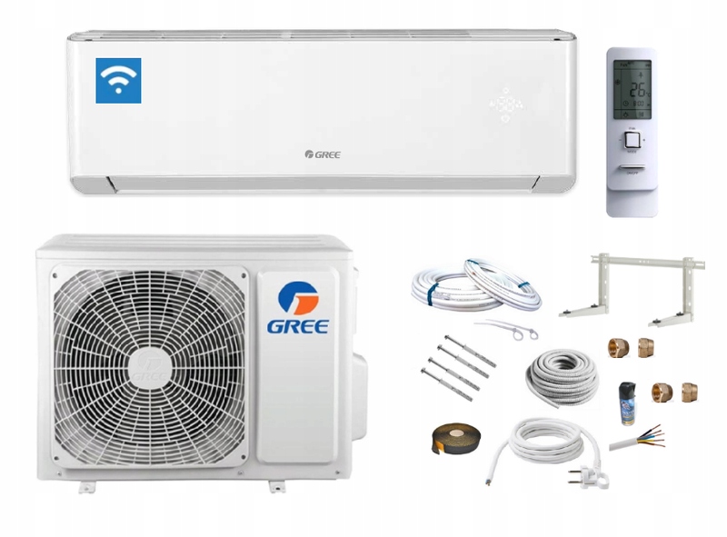 Klimatizácia GREE AMBER PRESTIGE 5,3kW + el