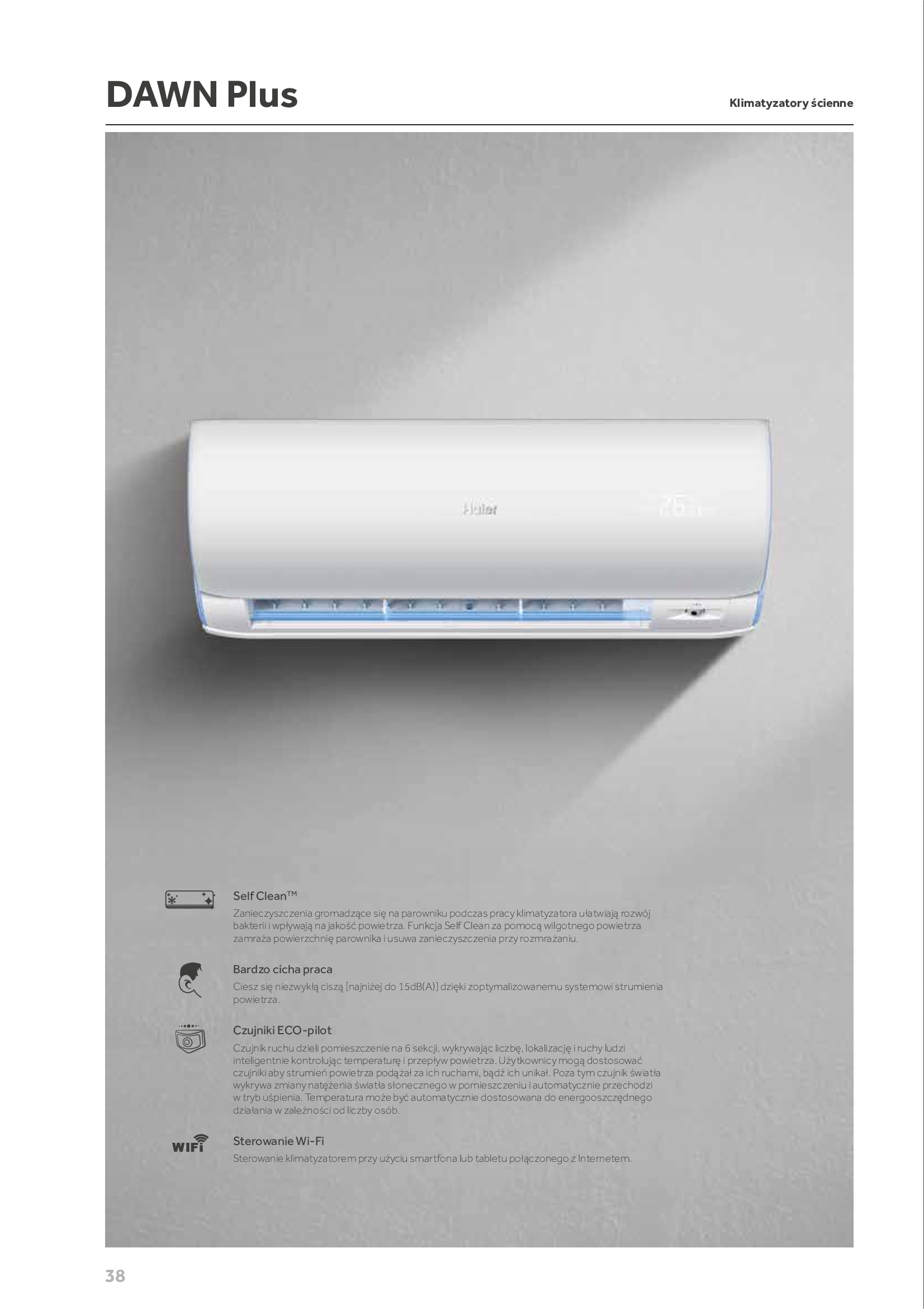 Klimatizácia Haier Dawn Plus 3,5 kW + MONTÁŽ