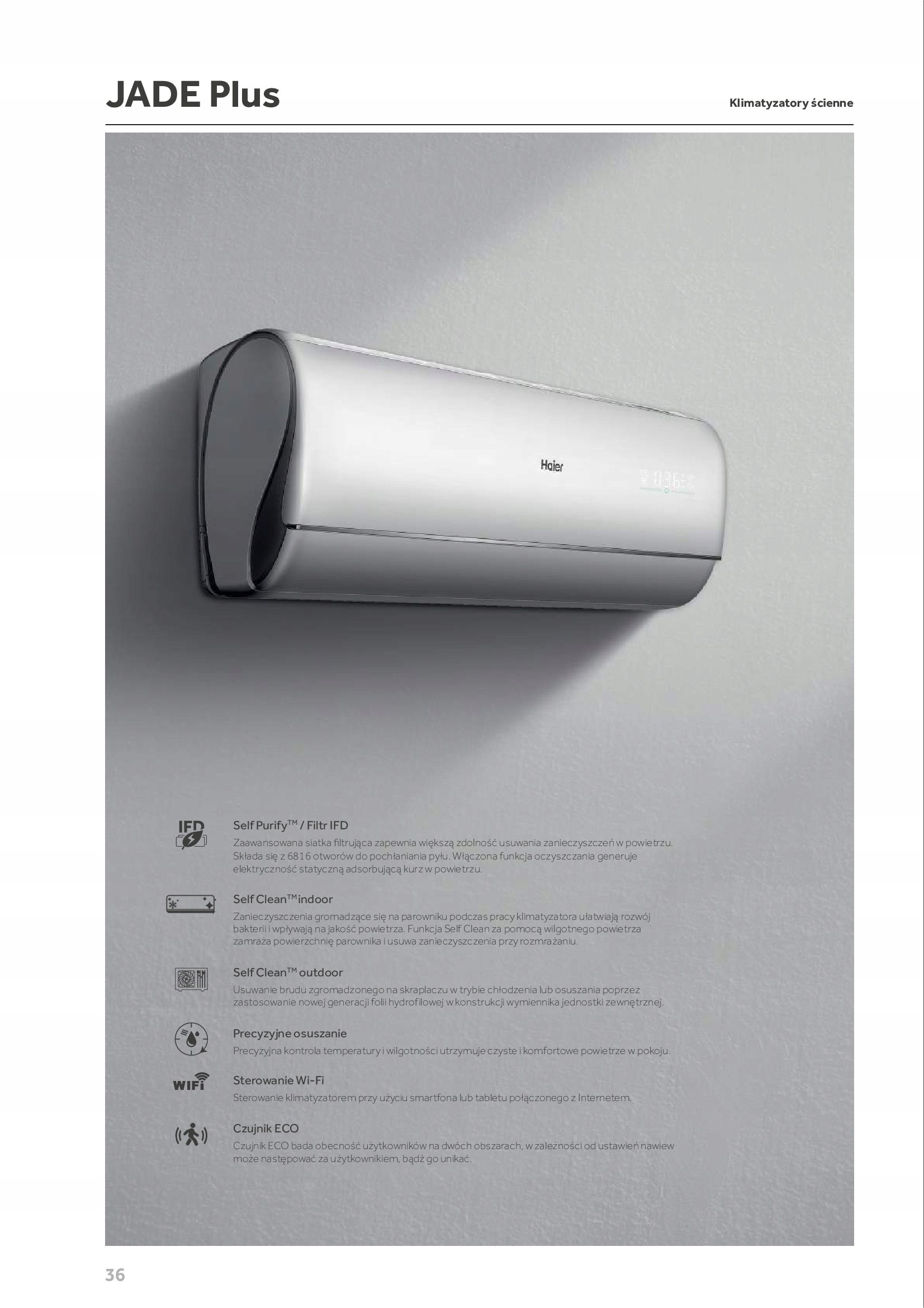 Klimatizácia Haier Jade Plus 3,5 kW + MONTÁŽ