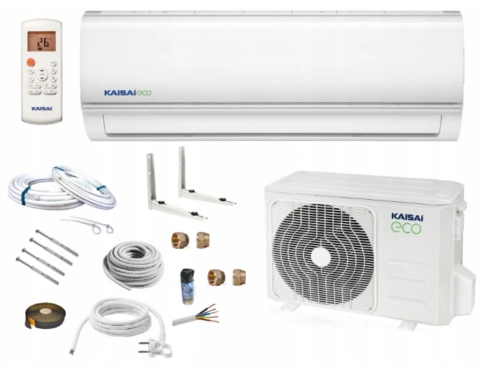 Klimatizácia KAISAI ECO KEX 2,6 kW + sada 12v1 LG