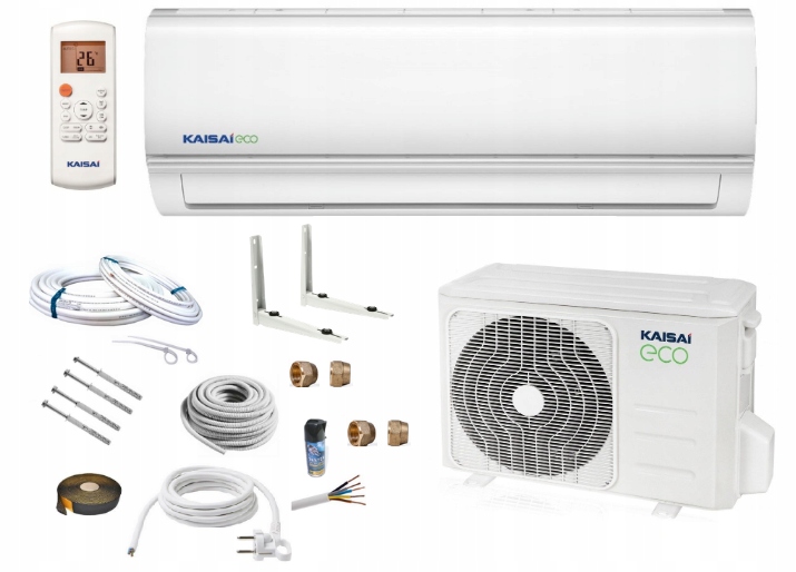 Klimatizácia KAISAI ECO KEX 3,5 kW + sada 12v1