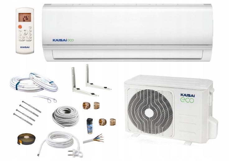 Klimatizácia KAISAI ECO KEX 3,5kW + sada 12v1
