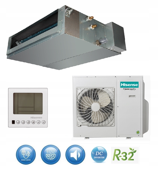 Kanálová klimatizácia Hisense 3,5 kw