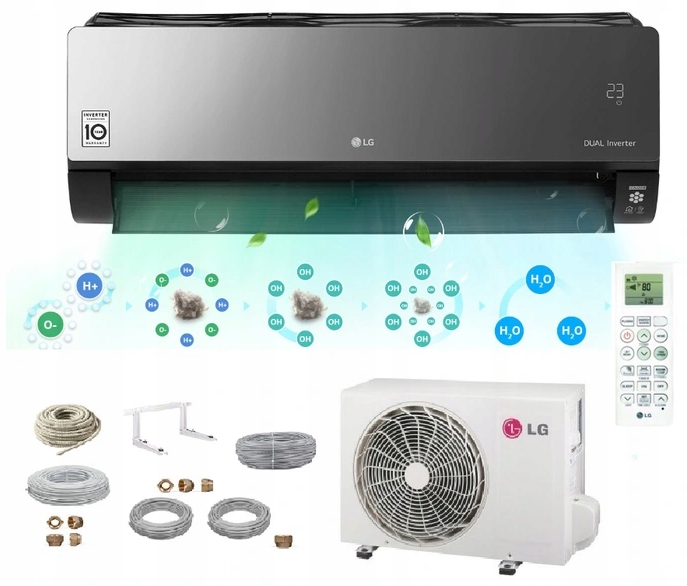 Klimatizácia LG Artcool 6,6kW AC24Q R32 + el. Montáž