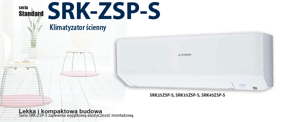 Klimatizácia Mitsubishi STANDARD SRK / SRC35ZSP-S