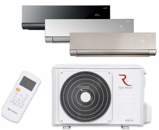 Klimatizácia Rotenso Versu Silver 2,6kW + sada