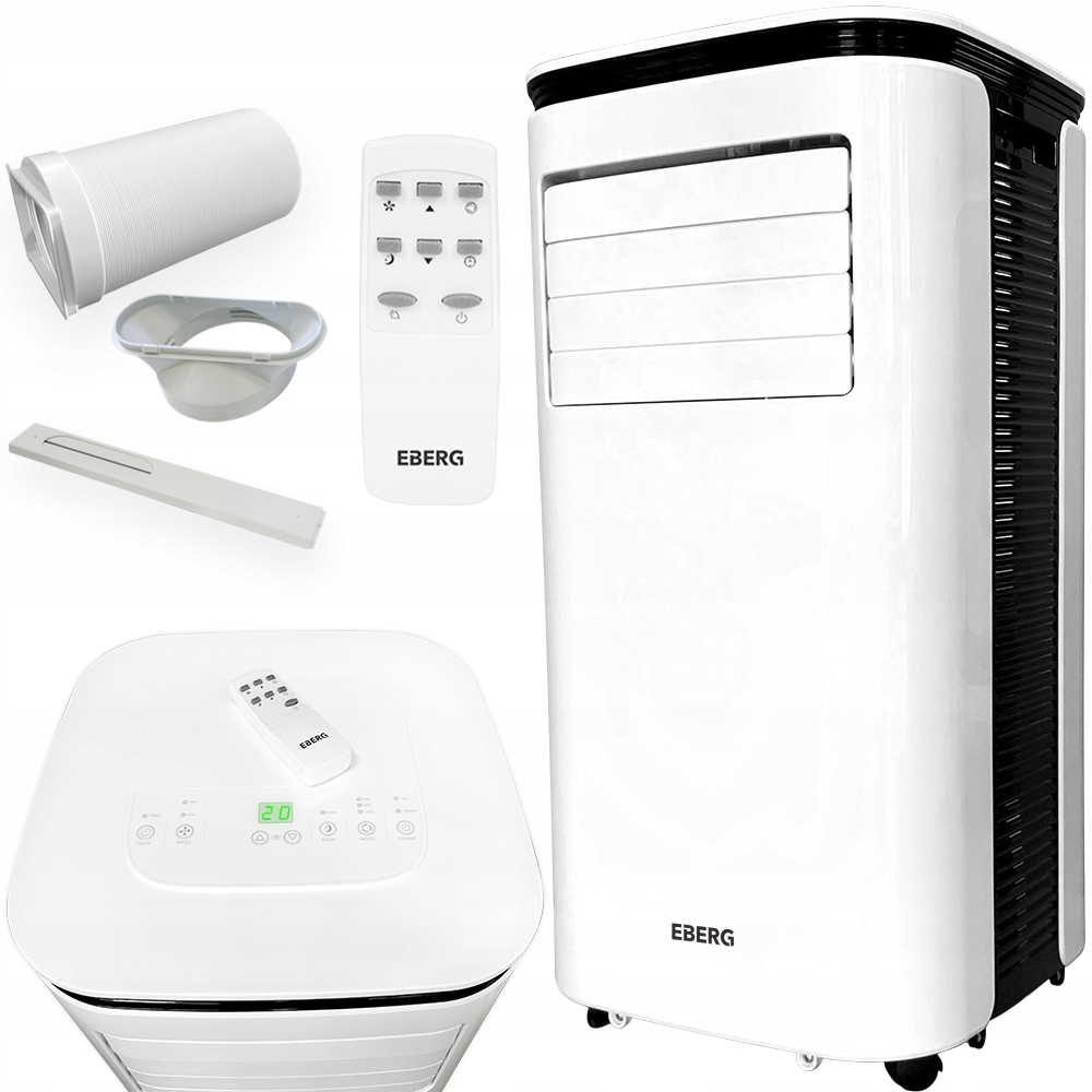 Prenosná klimatizácia EBERG MIRU 2,64 kW 3v1 eco