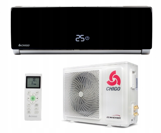 Nástenná klimatizácia CHIGO Black Pro 3,6kW