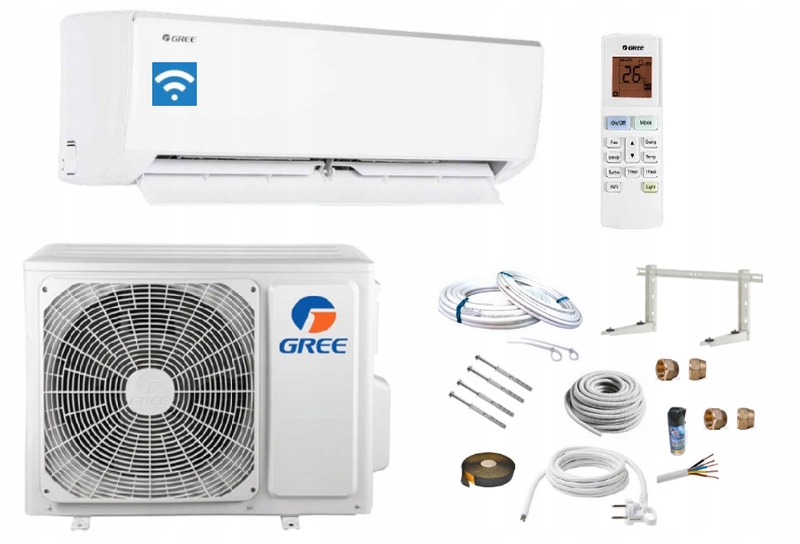 Nástenná klimatizácia GREE BORA 4,6kW LG + sada