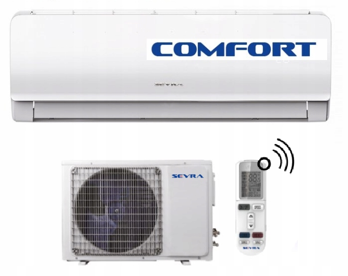 Nástenná klimatizácia SEVRA Comfort 2,5 kW