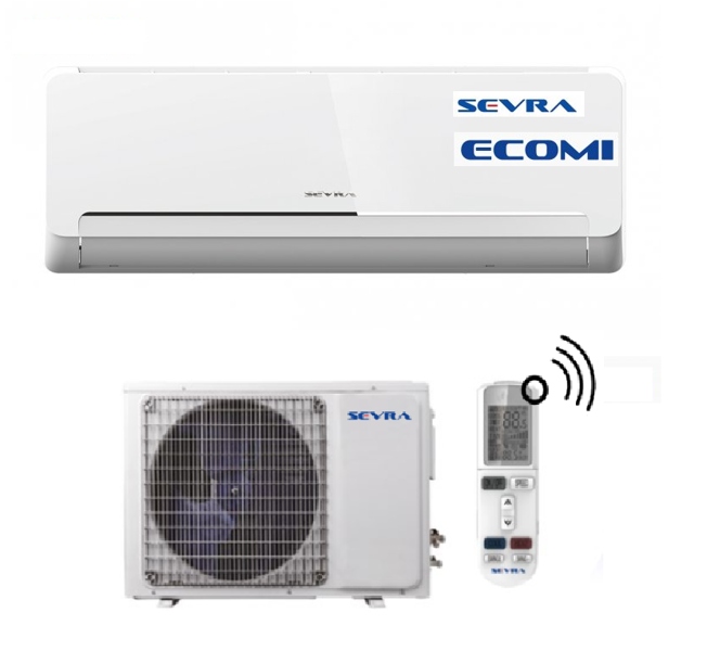 Nástenná klimatizácia SEVRA Ecomi 2,5 kW
