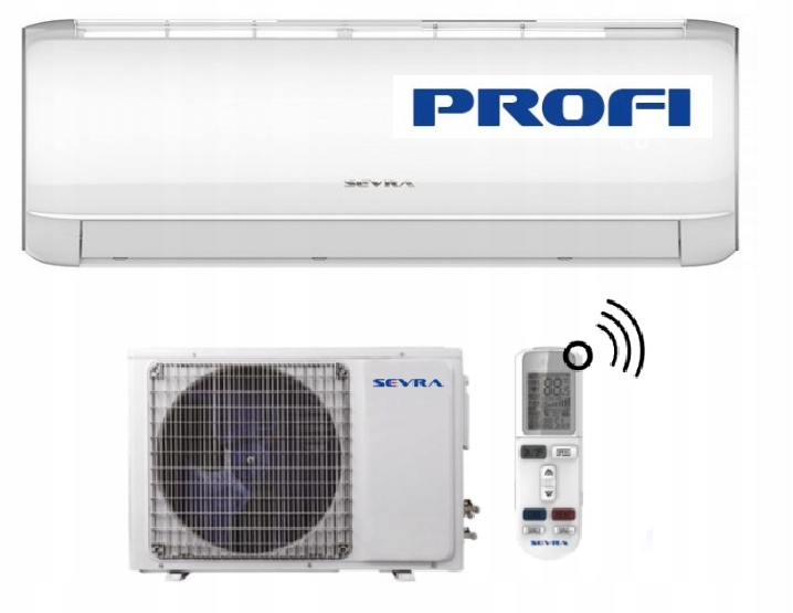 Nástenná klimatizácia SEVRA Profi 3,5kW