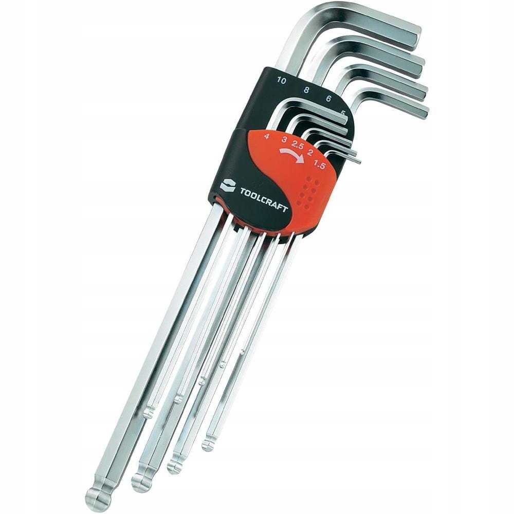 Sada imbusových kľúčov Toolcraft Allen Set