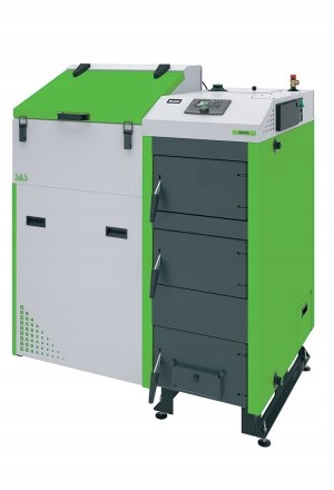 Kotol SAS Spark 12 kW na ekologické hrachové uhlie
