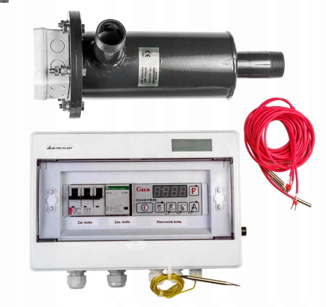 Poľský elektródový kotol 5kW 220V s reguláciou