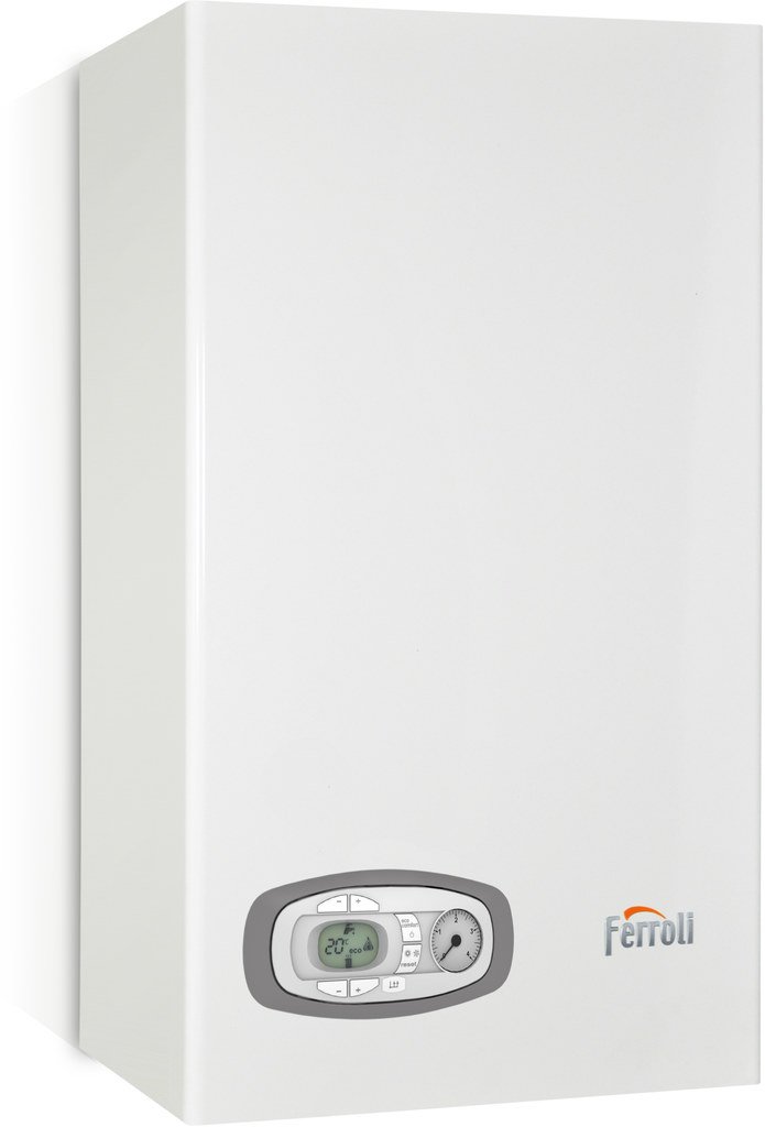 Konvenčný plynový kotol Divatech C24 D LN - d