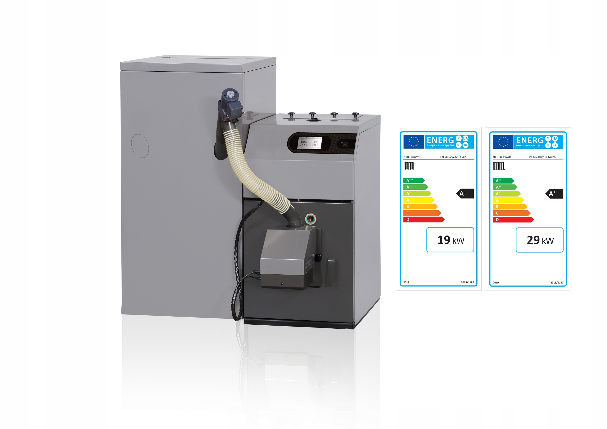 PELLUX 100 kotol na pelety 20 kW PBMAX 20,1 biawar