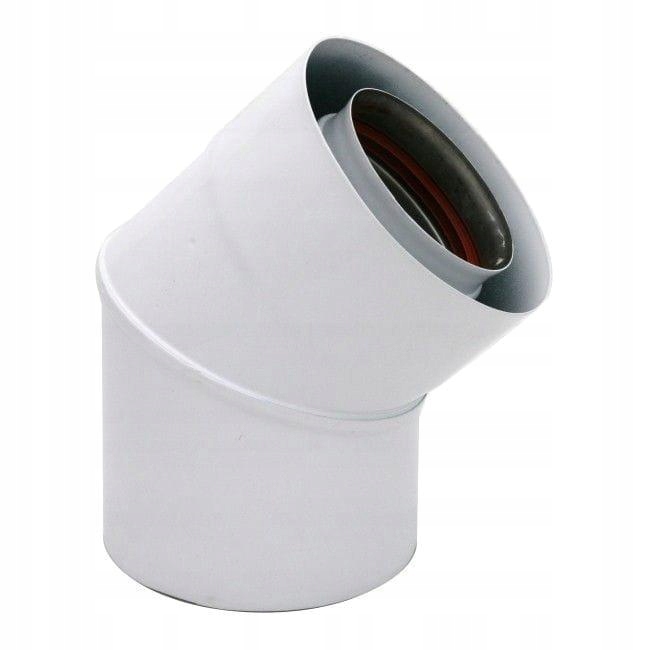 Dvojstenné Turbo koleno (nehrdzavejúca oceľ 0,4 mm)