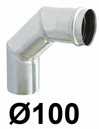 Plynové koleno s tesnením 100 [mm]