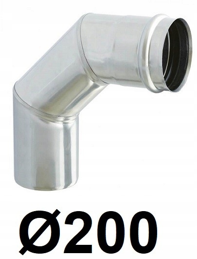 Plynové koleno s tesnením 200 [mm]