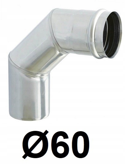Plynové koleno s tesnením 60 [mm]