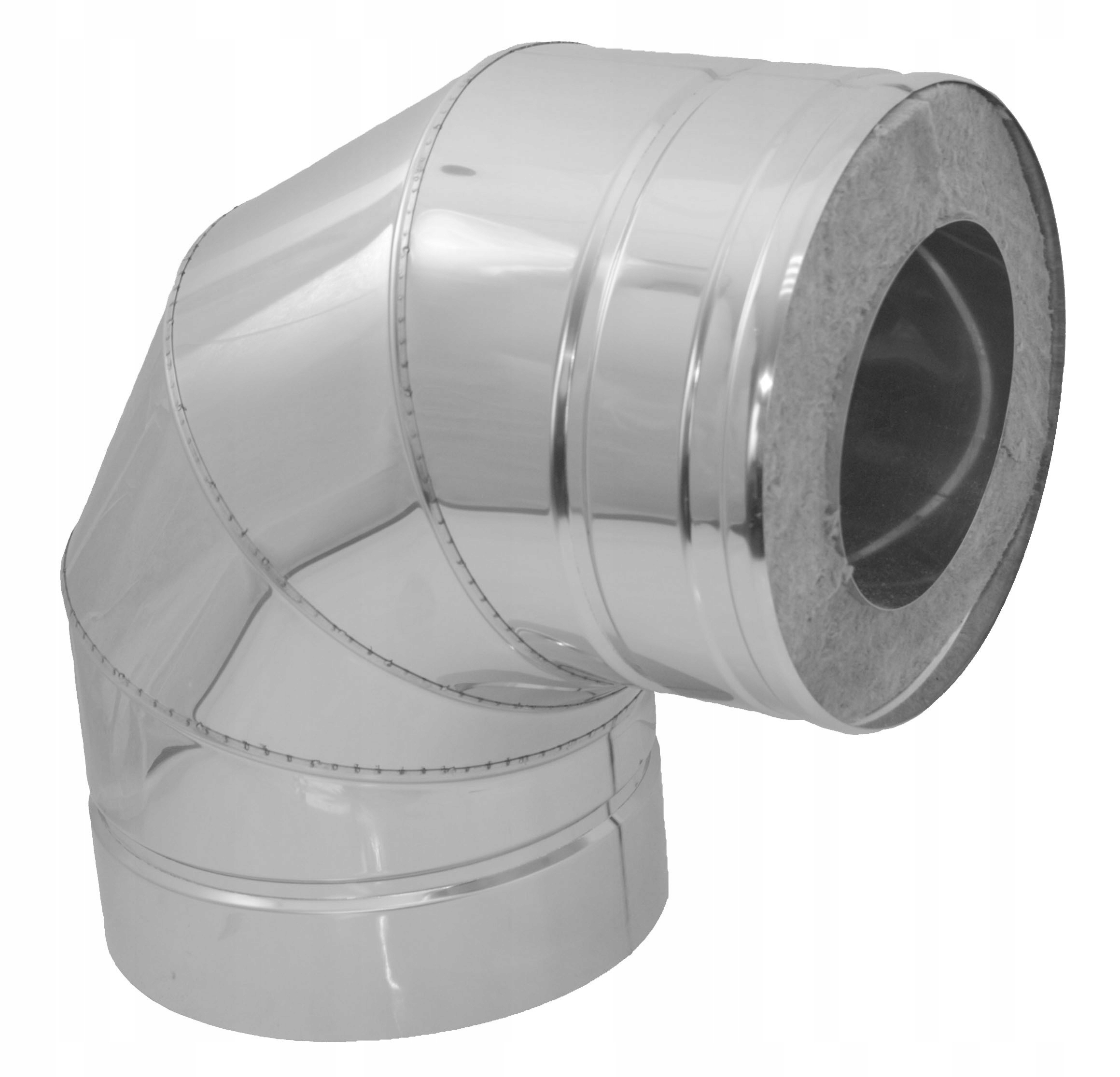 Koleno pozinkované izolované 130 mm