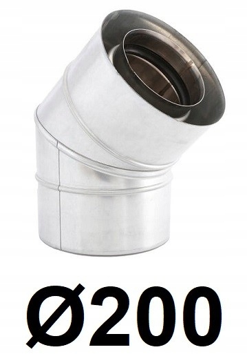 Ohyb komína 200 [mm]