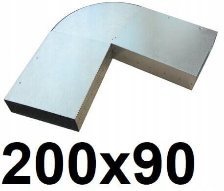 Obdĺžnikový ohyb 0-110 / 200 × 90 [mm]