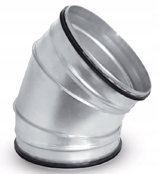 Segmentový ohyb 280 mm s tesnením