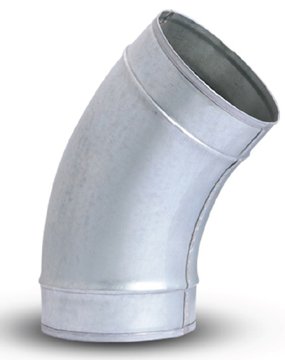 Dlho stlačené koleno 150 mm