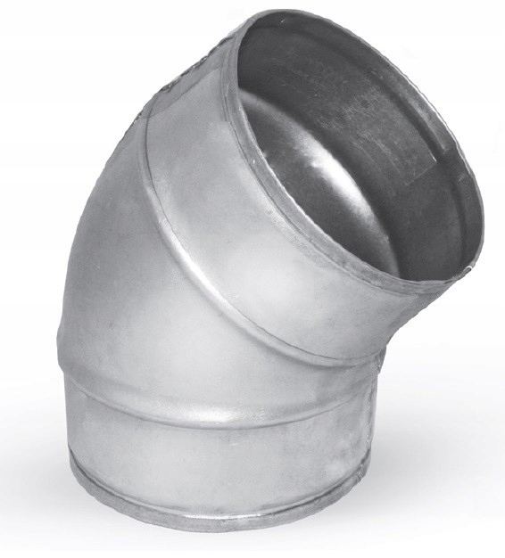 Krátko stlačené koleno 150 mm