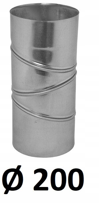 Nastaviteľné ventilačné koleno 200 [mm] pozinkované