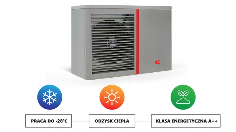 Tepelné čerpadlo Kołton AIRKOMPAKT 9kW R290