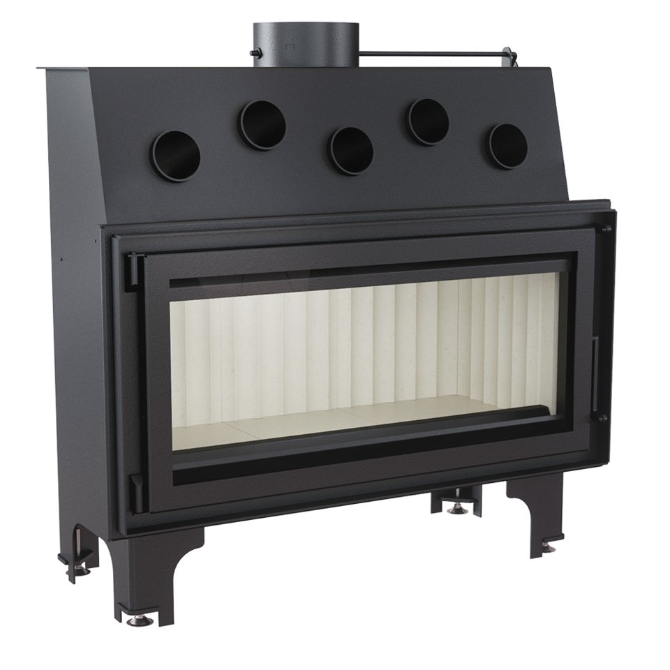 Krbová vložka – Krb PANORAMIC SZAMOT 10-22 kW INLET Krby