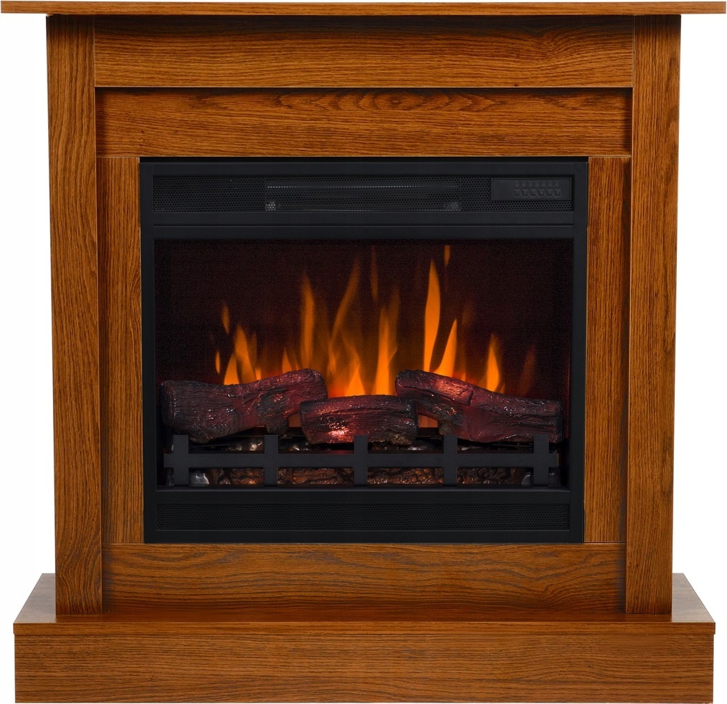 Elektrický krb VIGO s vložkou 3D LED OAK