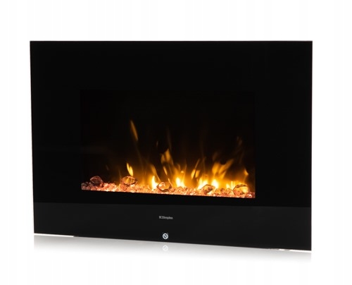 Nástenný elektrický krb Toluca Deluxe ECO LED