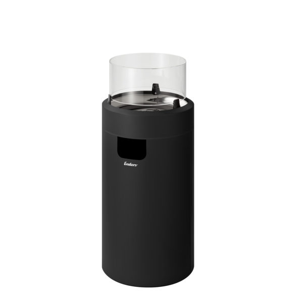 Plynový krb Enders Nova LED M čierny