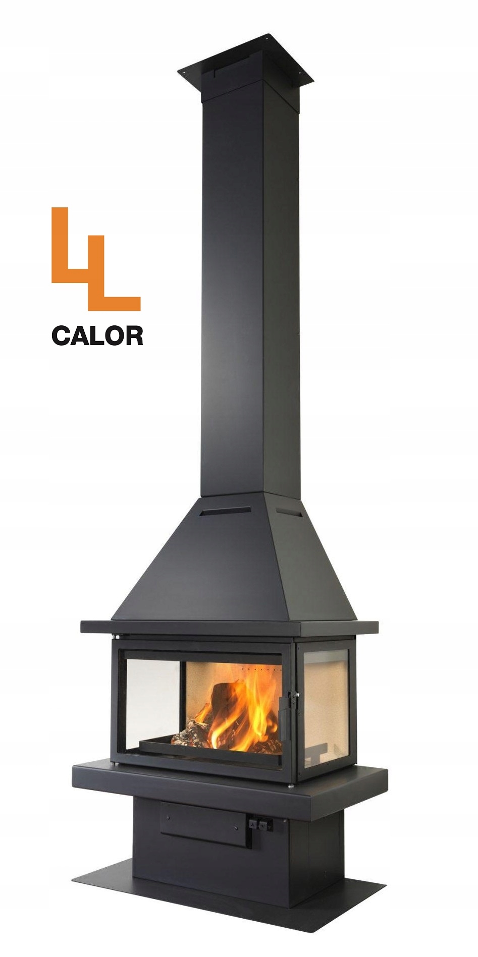 Samostatne stojaci krb Krbové kachle LL CALOR LL-15 B 11kW