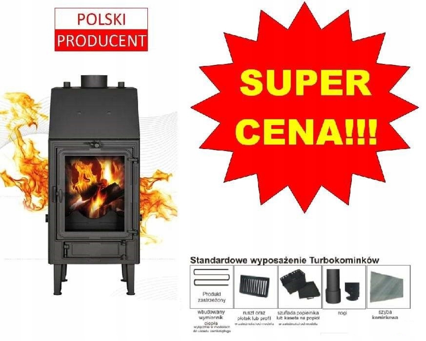Krbová vložka - Krb s vodným plášťom VERTICA 14 kW