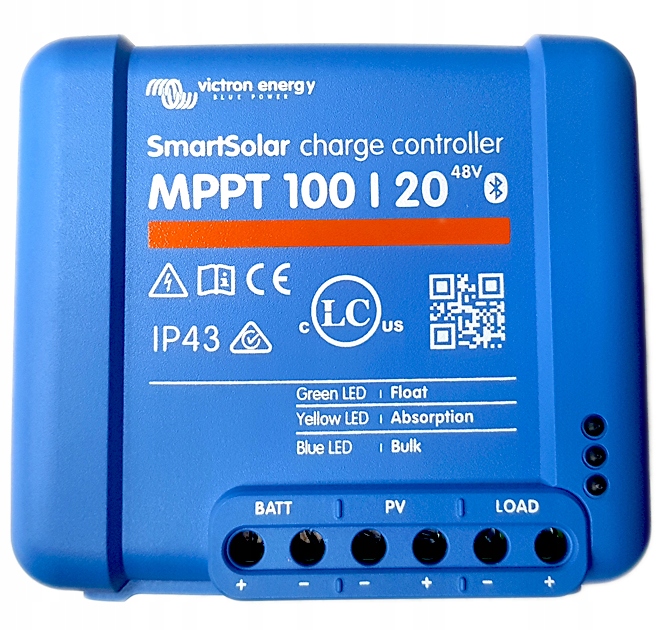 Fotovoltaika - SmartSolar MPPT 100/20 Victron Energy Controller