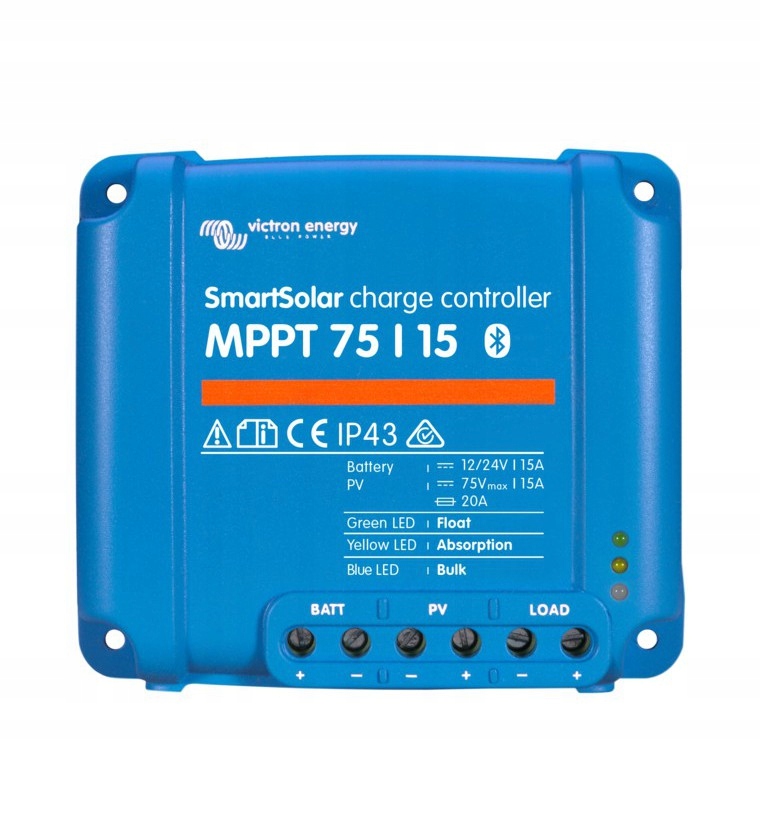 Fotovoltaika - SmartSolar MPPT 75/15 Victron Energy Controller