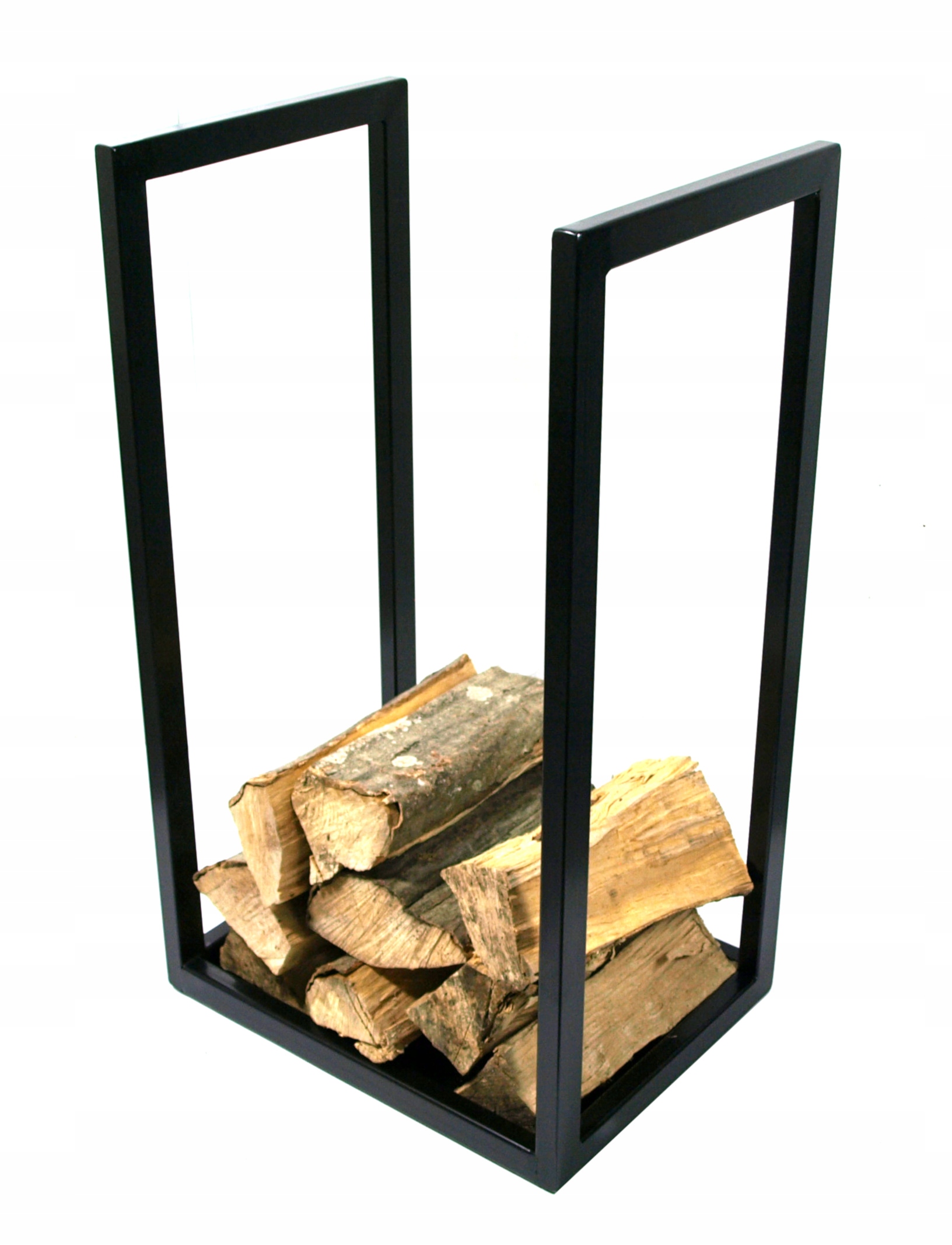 Stojan, kôš na drevo Drevený kôš, krbový kôš 40x30x90 cm KK-09