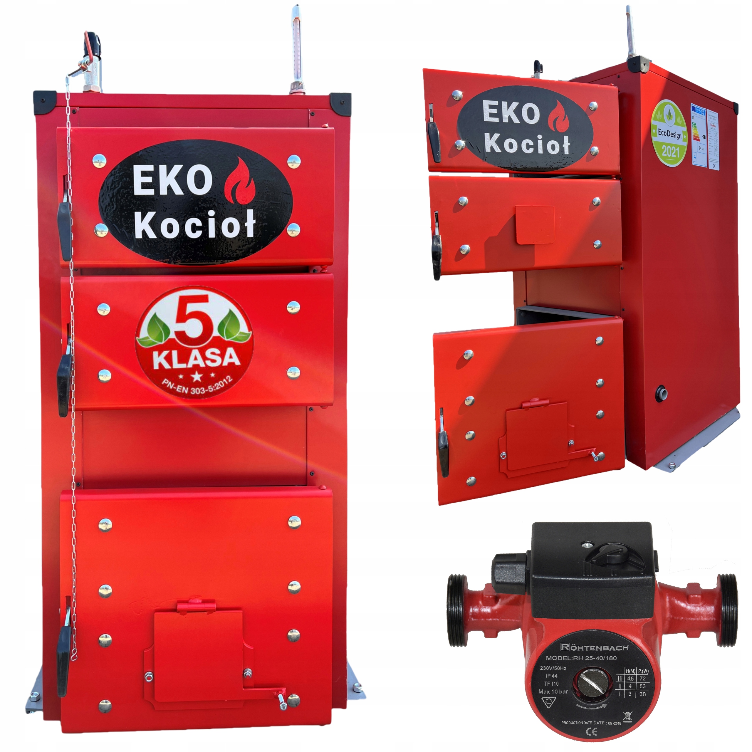 Kotol BOILERS kachle s ručným podávaním kotla na uhlie VÝKON 24kW 5 tř