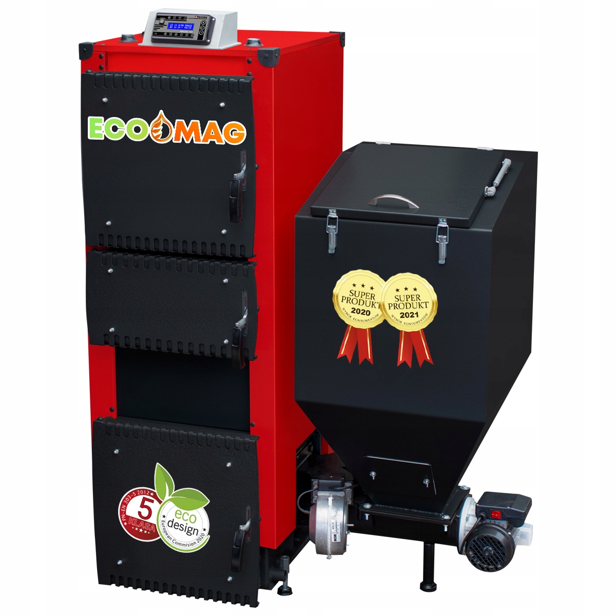 Kotol 5. triedy na eko-hrášok uhlie Ekovert Plus 15kW