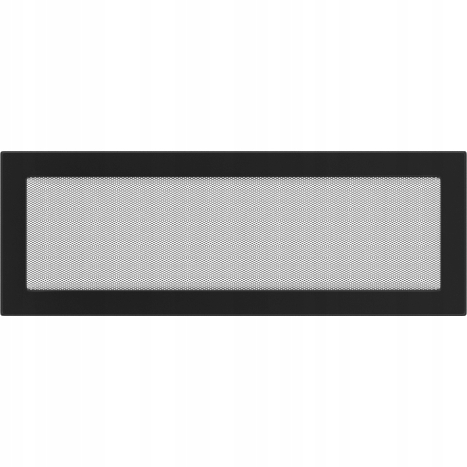 Vetrací komínový rošt Black Mesh 17x49c